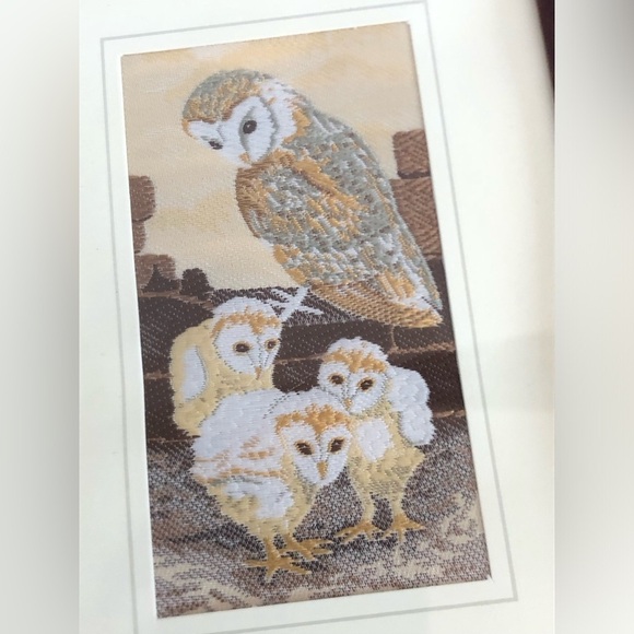 Cash’s Silk Woven Owl Art - Picture 9 of 9